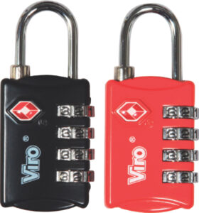 Lucchetto Viro TSA a combinazione per bagagli e valigie