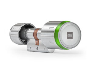Cilindro elettronico Dom con tecnologia LED per accesso smart